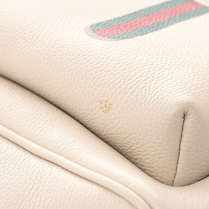 Gucci Calfskin Logo Day Backpack Mystic White 12 of 13