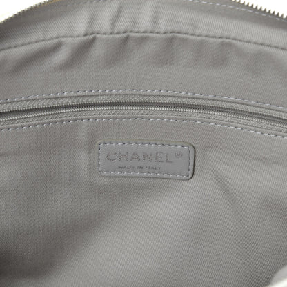 Chanel Caviar Quilted Jumbo Easy Flap Dark White 7 of 11