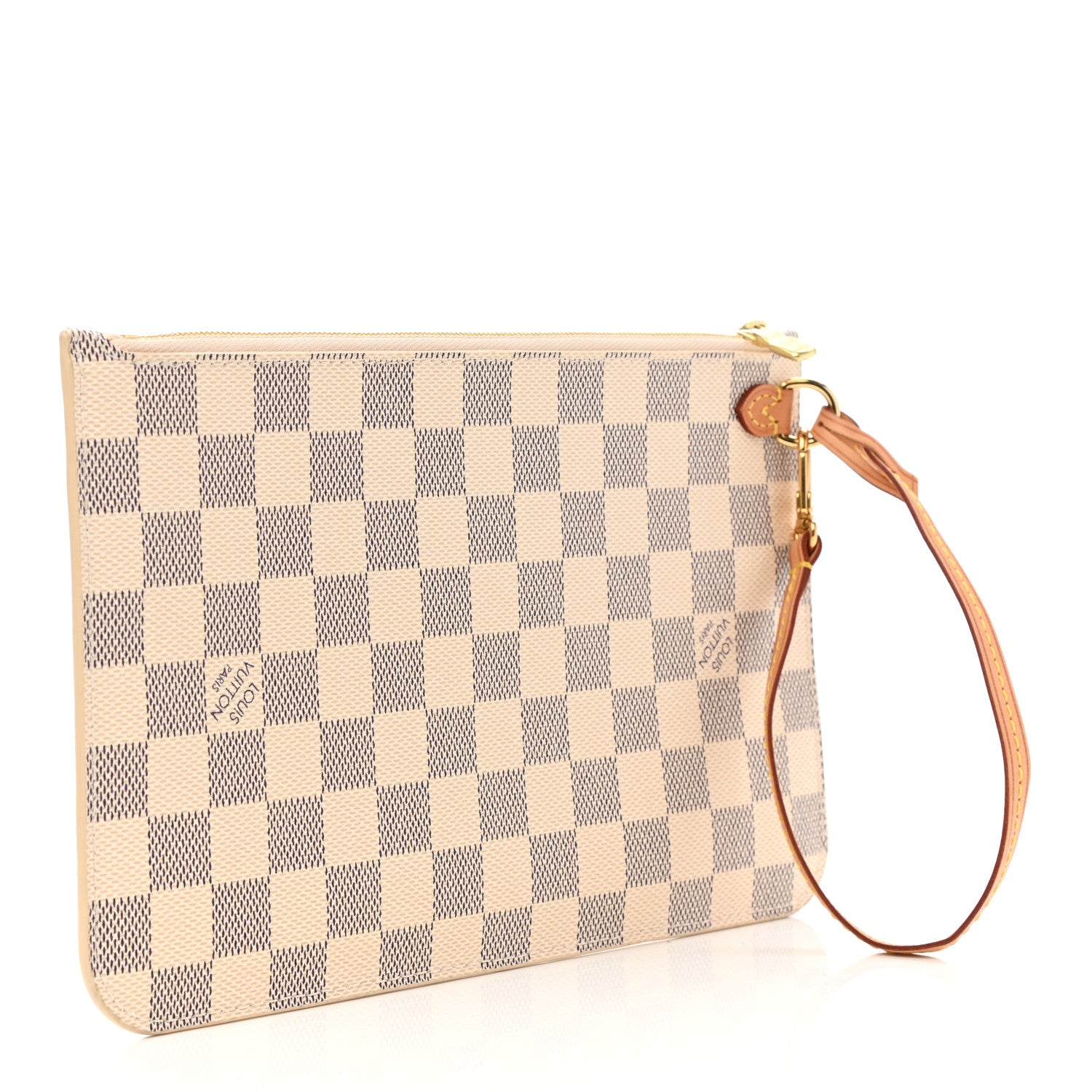 Louis Vuitton Damier Azur Neverfull MM GM Pochette 3 of 7