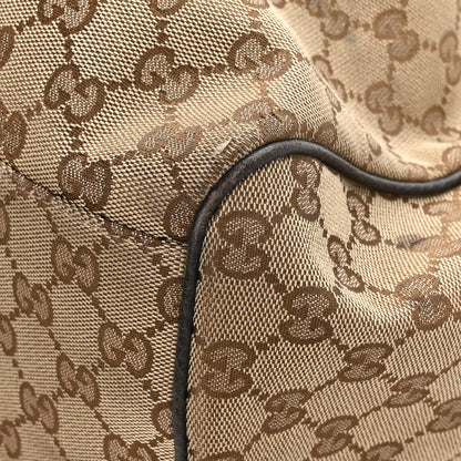 Gucci Monogram Large Sukey Tote Dark Brown 11 of 15