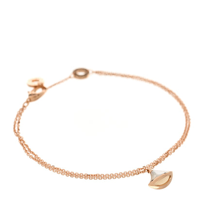 Bulgari 18K Rose Gold Mother of Pearl Divas' Dream Bracelet SM 1 of 4
