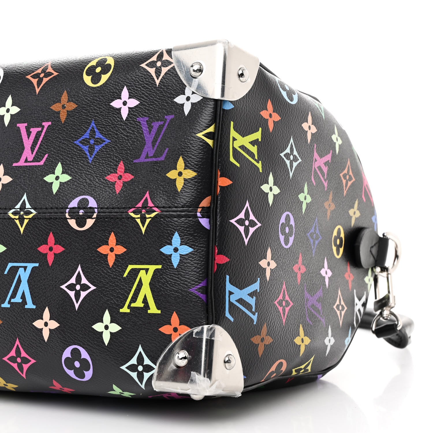 Louis Vuitton LV X TM Monogram Multicolor Speedy Soft 30 Black 9 of 9