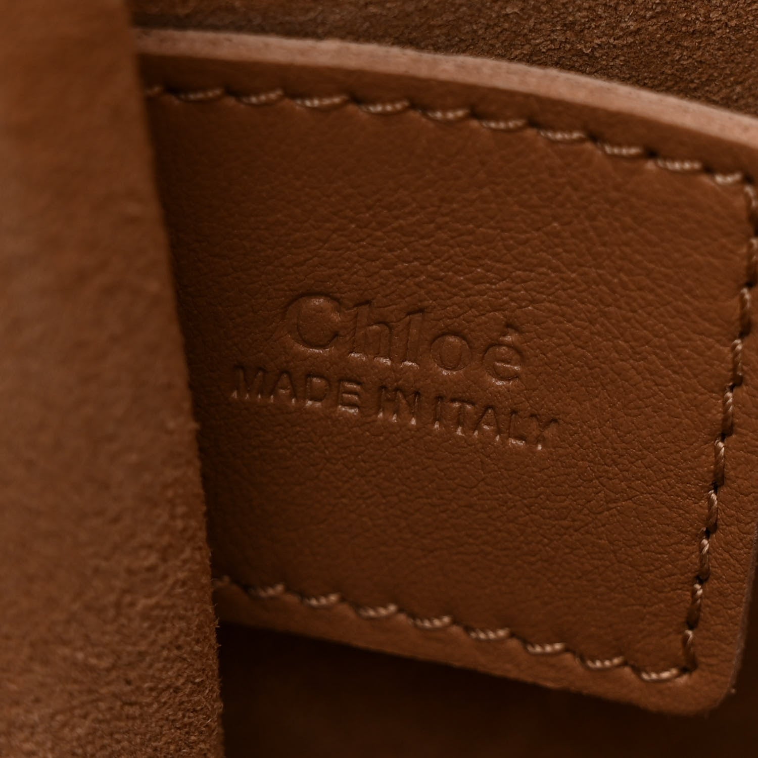 Chloe Calfskin Mony Tote Light Tan 7 of 12