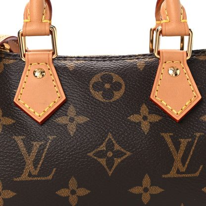 Louis Vuitton Monogram Nano Speedy Bandouliere 8 of 11