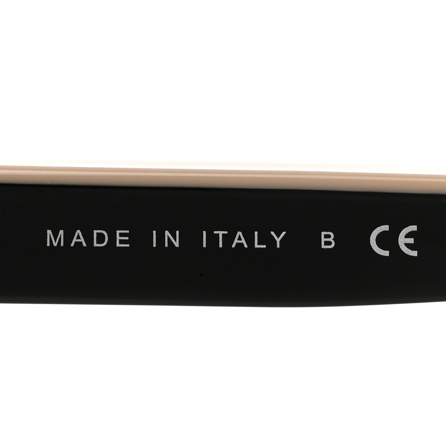 Acetate CC Butterfly Sunglasses 5414 Black Beige