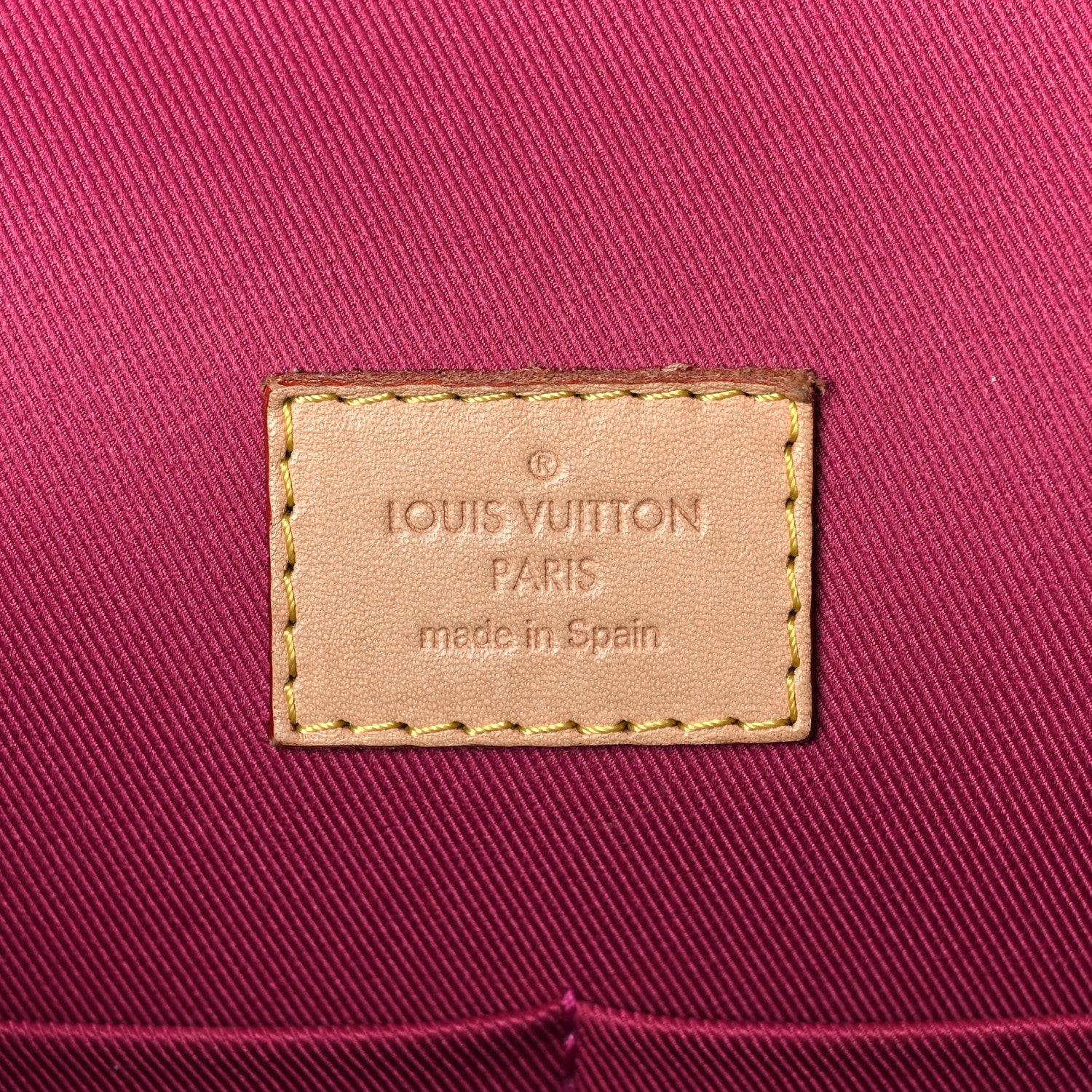 Louis Vuitton Monogram Cluny BB Bordeaux Fuchsia 6 of 12