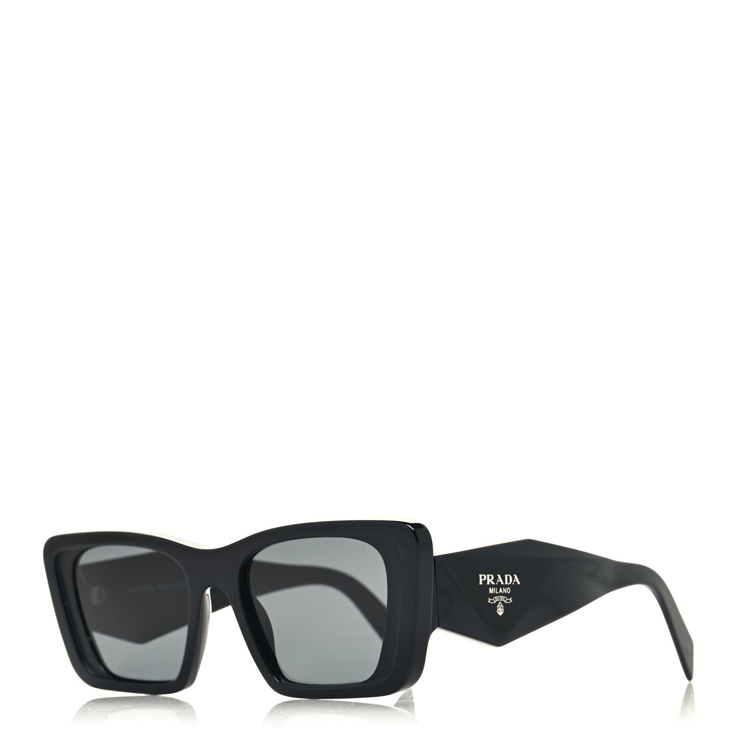 Acetate Symbole Sunglasses SPR 08Y Black