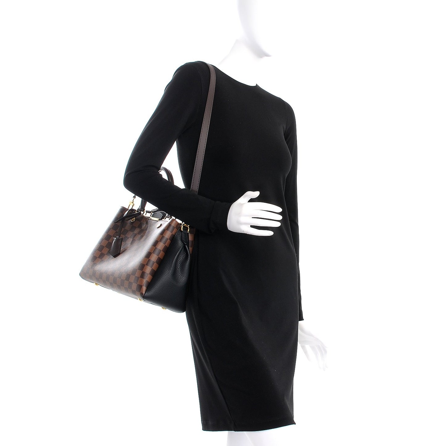 Damier Ebene Cuir Taurillon Brittany Black