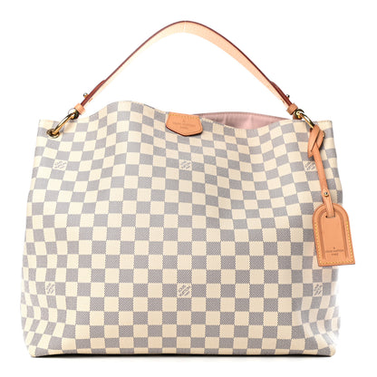 Louis Vuitton Damier Azur Graceful PM Rose Ballerine 1 of 4