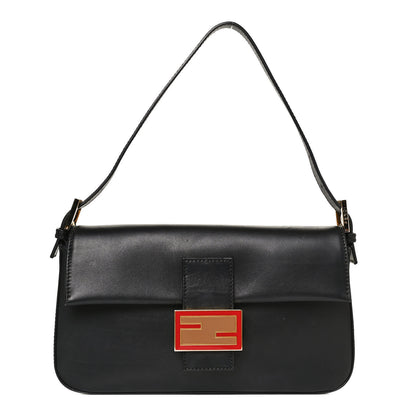 Fendi Vitello Baguette Trace Black 1 of 11