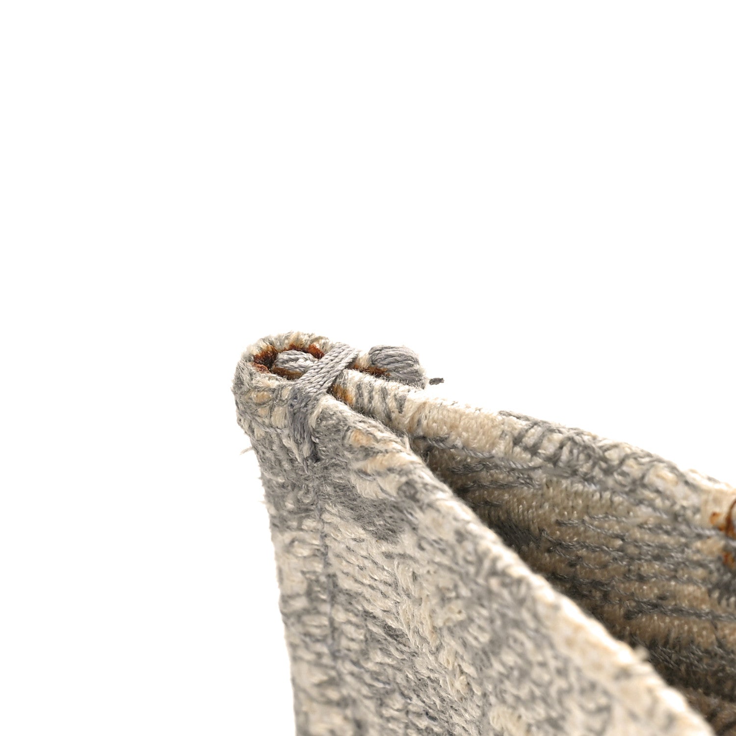 Christian Dior Canvas Embroidered Medium Dioriviera Toile De Jouy Book Tote Gray 12 of 14