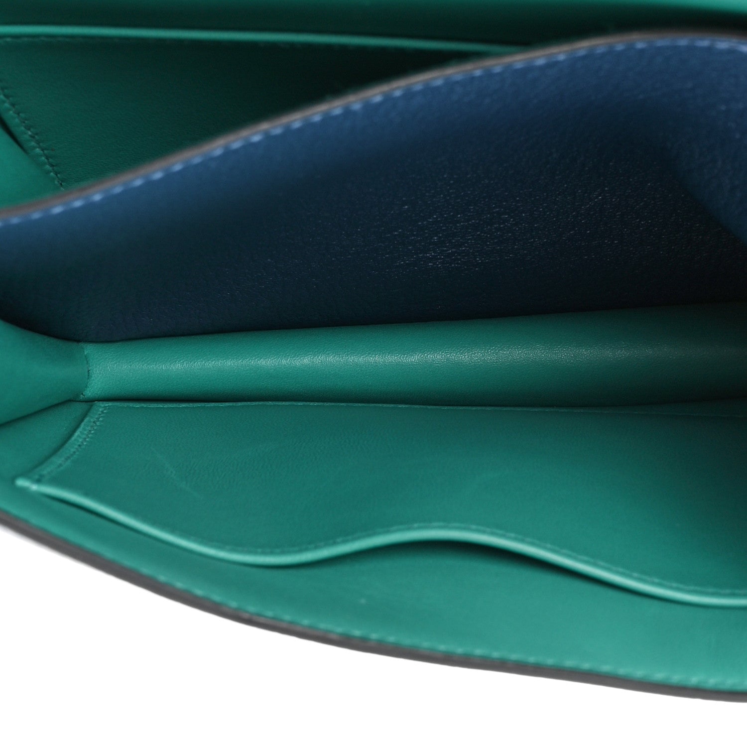 Hermes Chevre Mysore Verso Constance 18 Deep Bleu Vert Verone 5 of 16