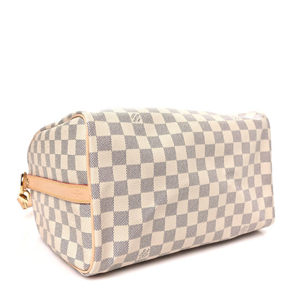 Louis Vuitton Damier Azur Speedy Bandouliere 30 3 of 9