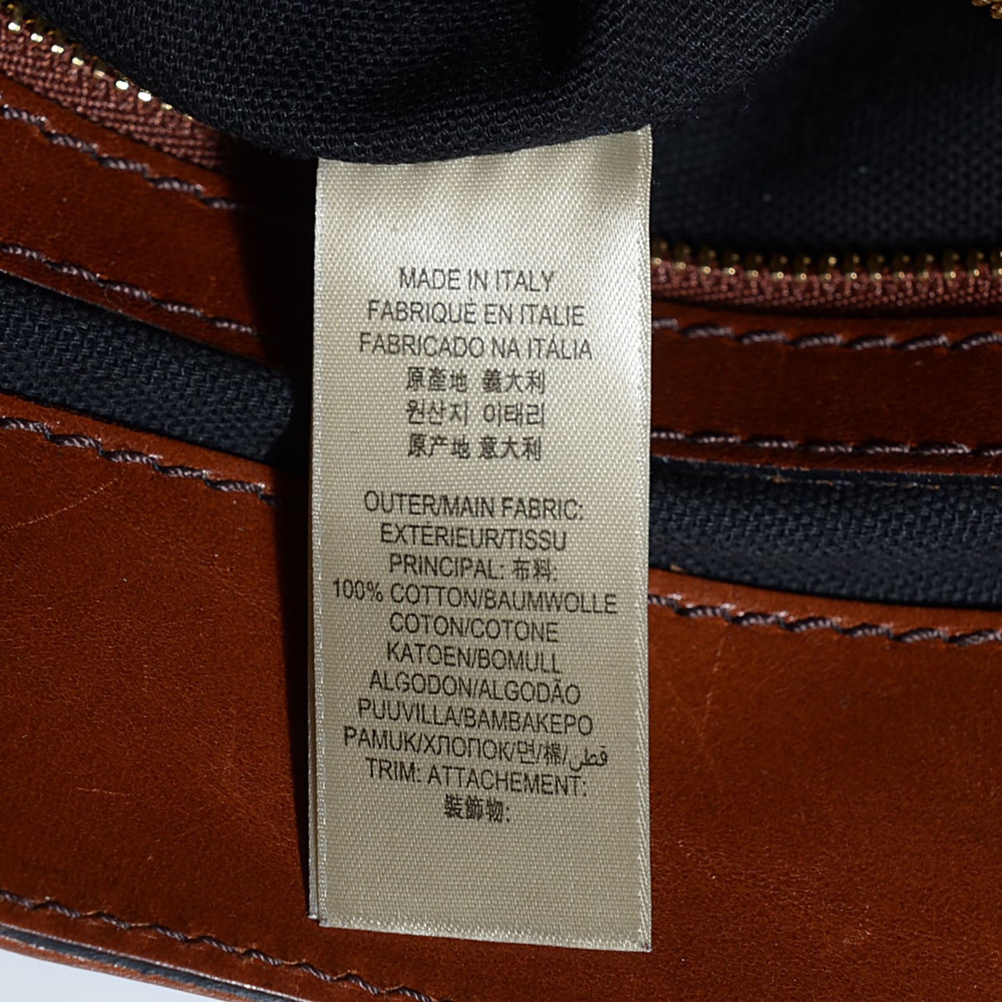 House Check Bridle Calfskin Medium Gosford Hobo Dark Tan