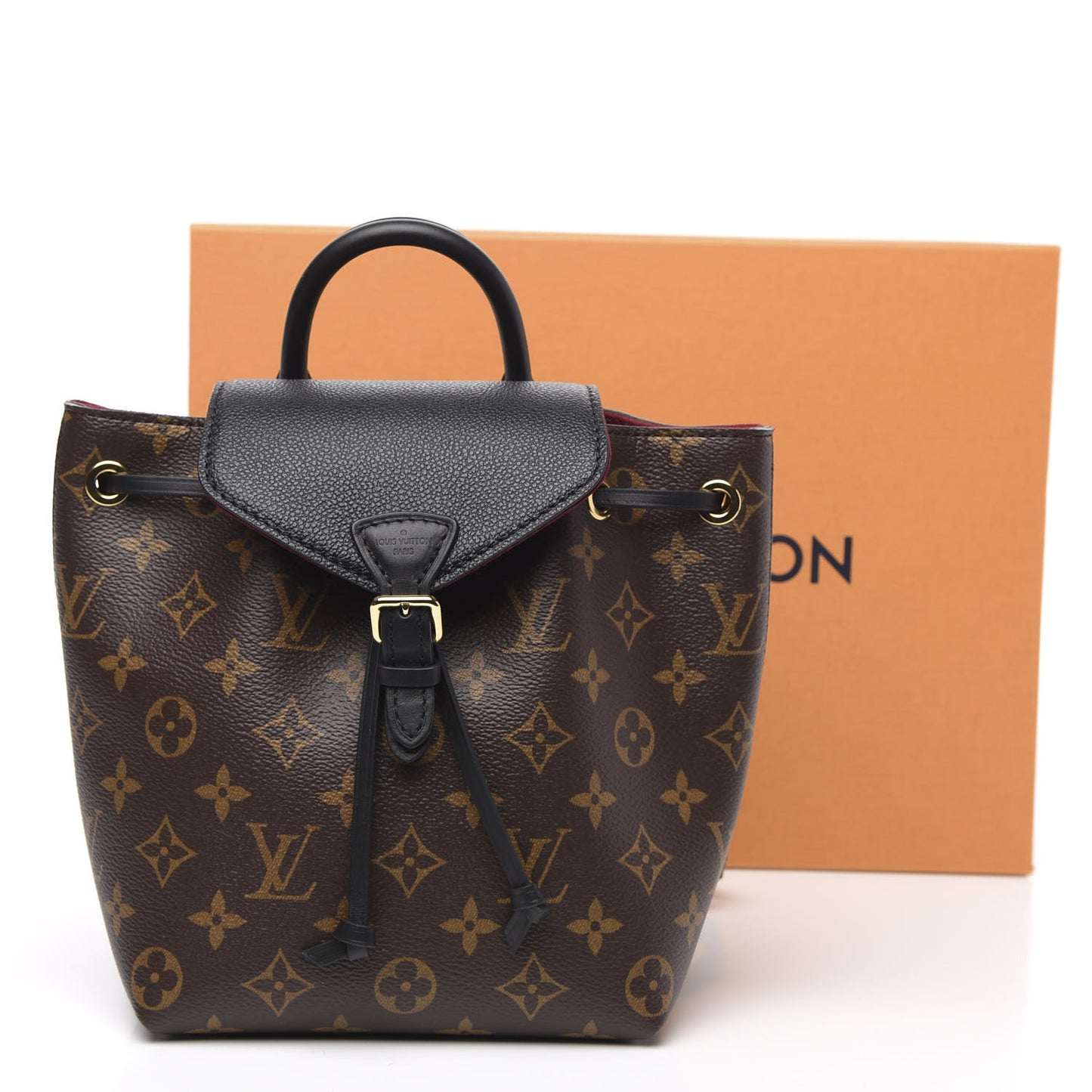 Monogram BB Montsouris NM Backpack Black