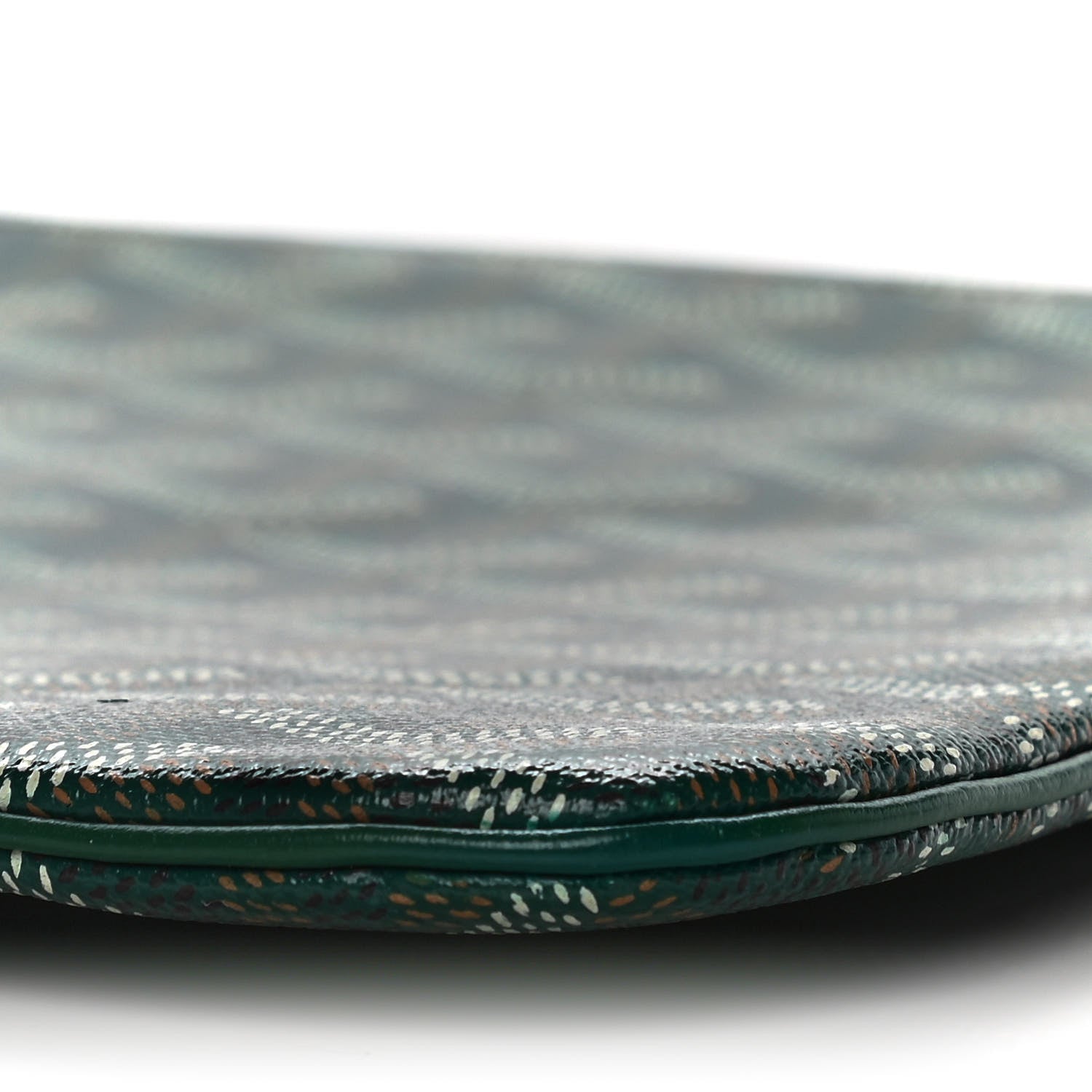 Goyard Goyardine Senat Pochette MM Green 8 of 11