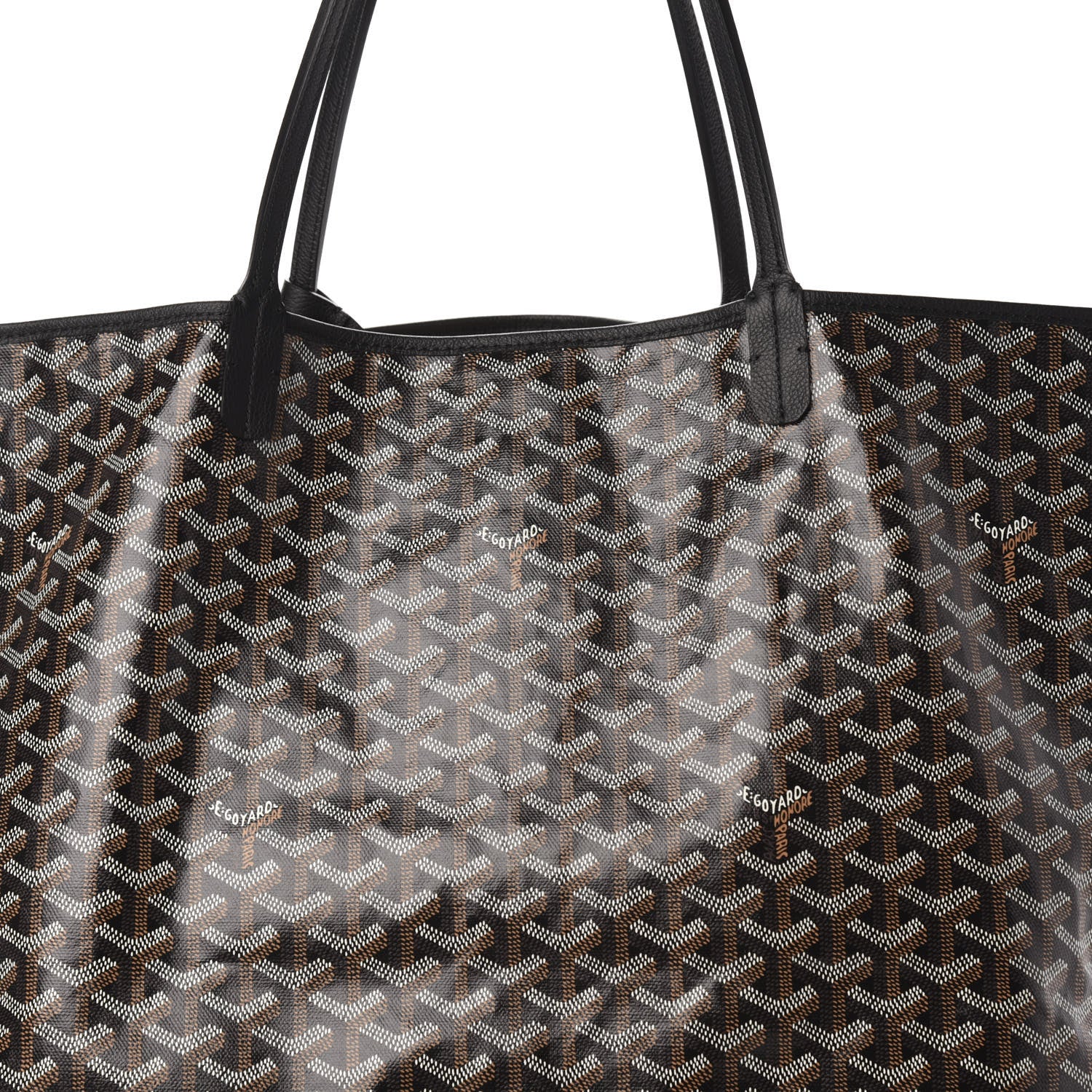 Goyard Goyardine Saint Louis GM Black 8 of 8