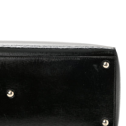 Fendi Patent Vitello Elite Regular 2Jours Tote Black 10 of 10