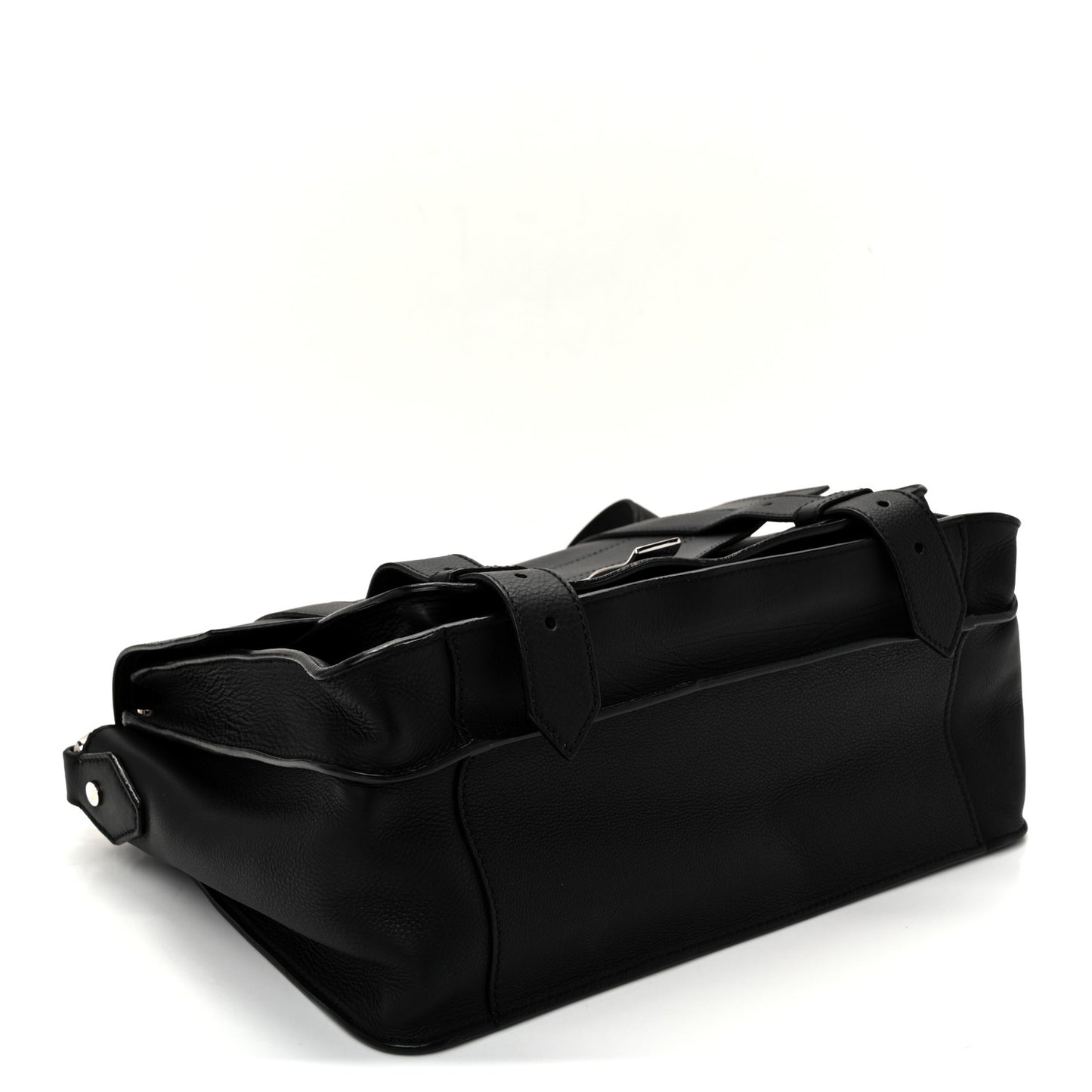Soft Grainy Calfskin Medium PS1 Satchel Black