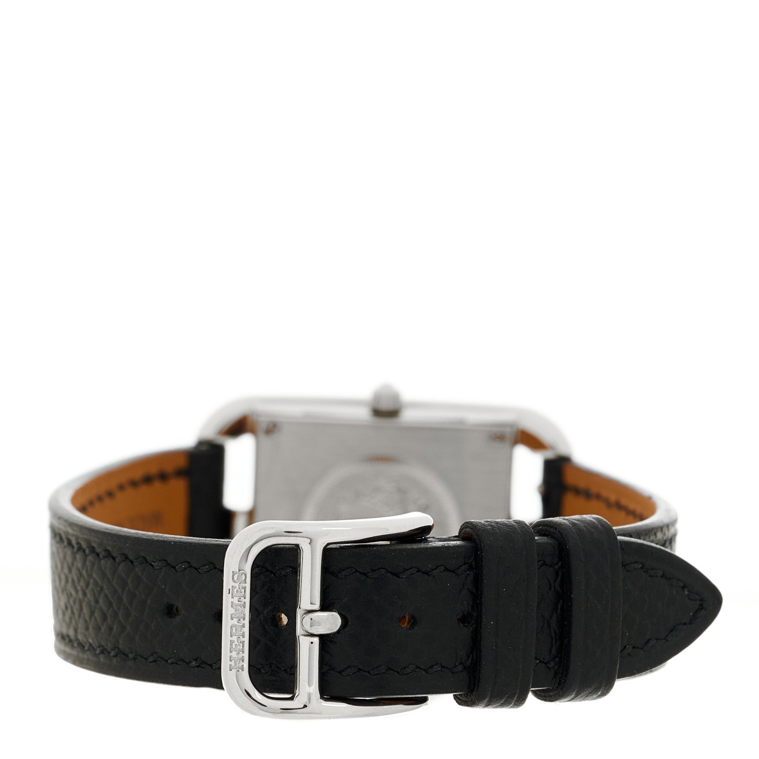 Hermes Stainless Steel Epsom 23mm Cape Cod Quartz Watch Noir 3 of 4