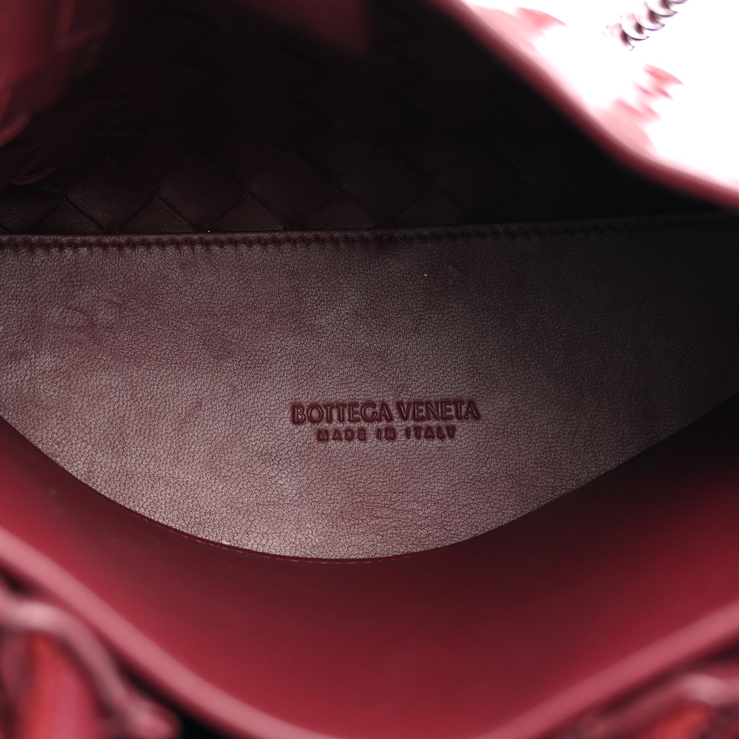 Bottega Veneta Nappa Intrecciato Small Andiamo Shoulder Bag Barolo 5 of 10