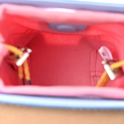 MCM Transparent Mini Berlin Crossbody Hologram Blue Bell 5 of 9