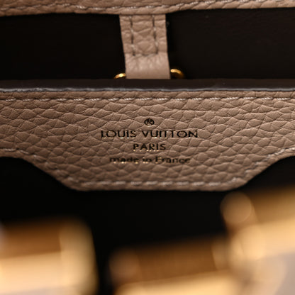 Louis Vuitton Taurillon Capucines PM Galet 6 of 11