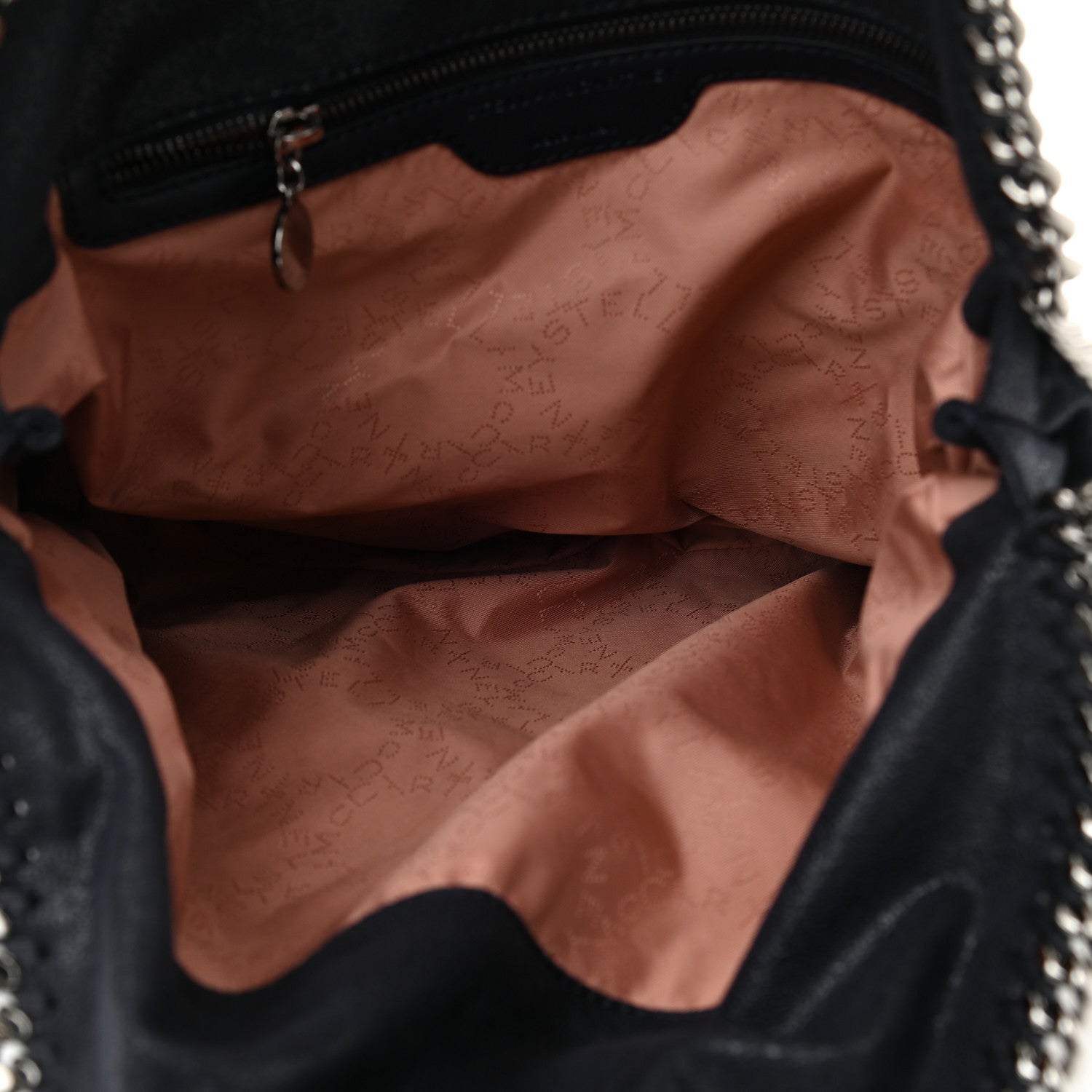 Stella McCartney Shaggy Deer Falabella Fold Over Tote Blue 4 of 9
