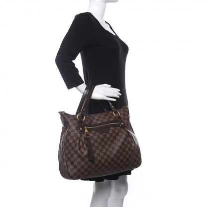 Louis Vuitton Damier Ebene Evora MM 3 of 10