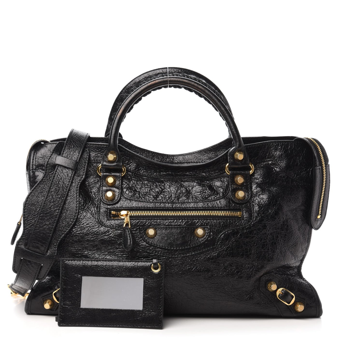 Agneau Giant 12 Gold Hardware City Black