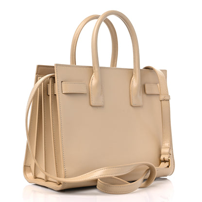 Saint Laurent Calfskin Baby Sac De Jour Dark Beige 3 of 14
