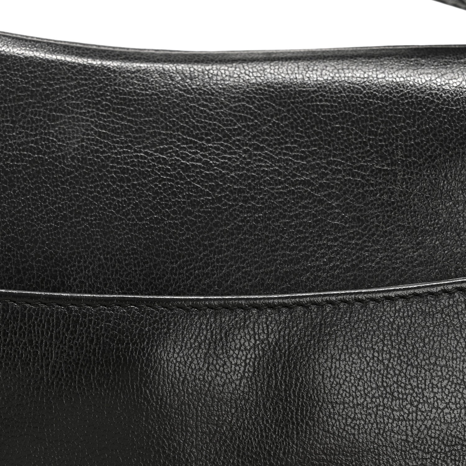 Christian Dior Calfskin Saddle Bag Black 13 of 13
