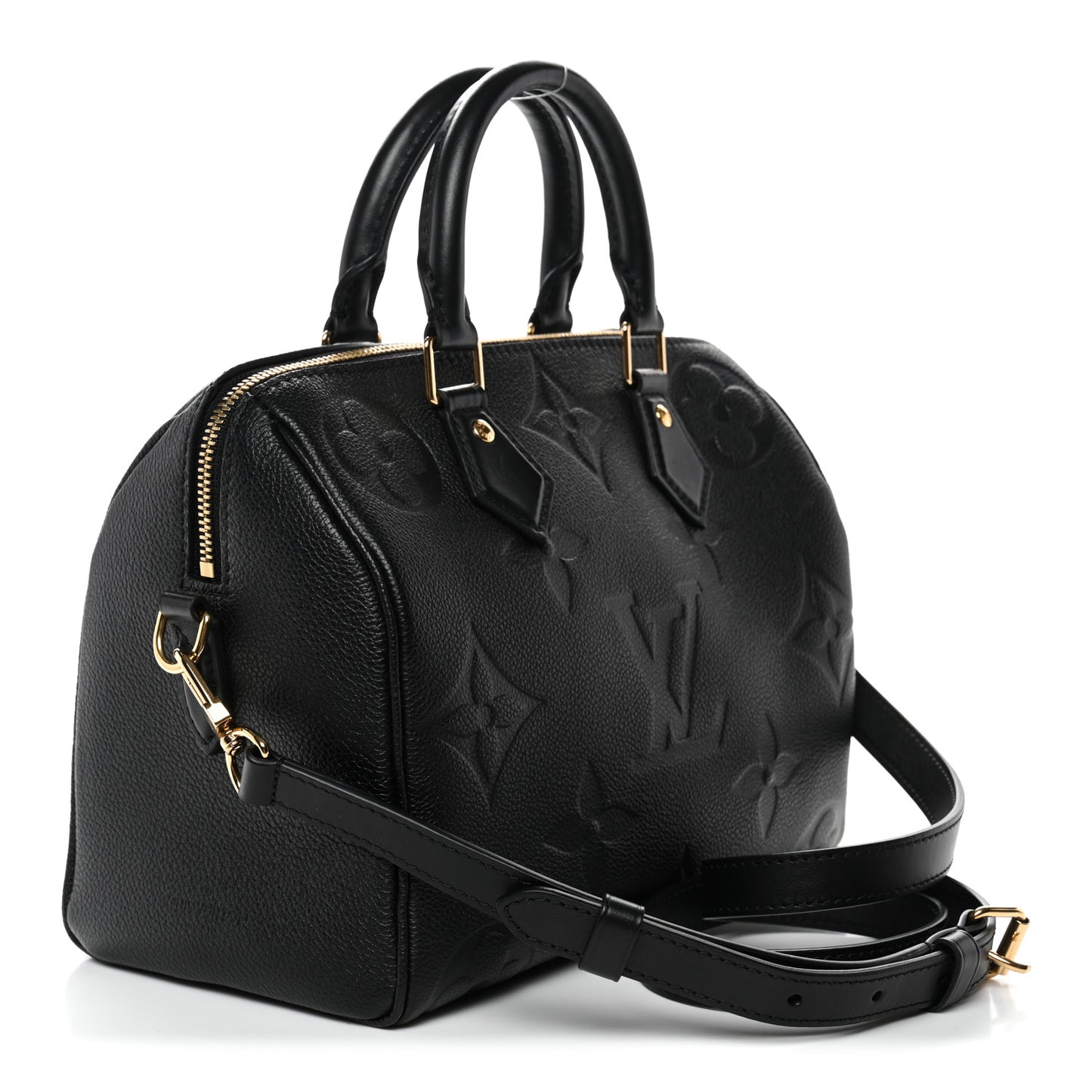 Empreinte Monogram Giant Speedy Bandouliere 25 Black