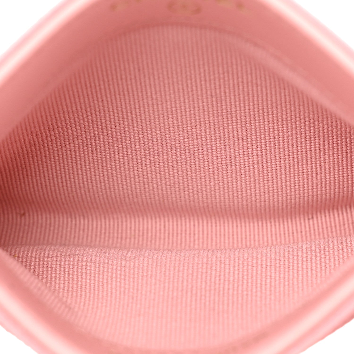 Chanel Caviar Quilted Card Holder Pink 5 of 13
