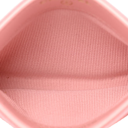 Chanel Caviar Quilted Card Holder Pink 5 of 13
