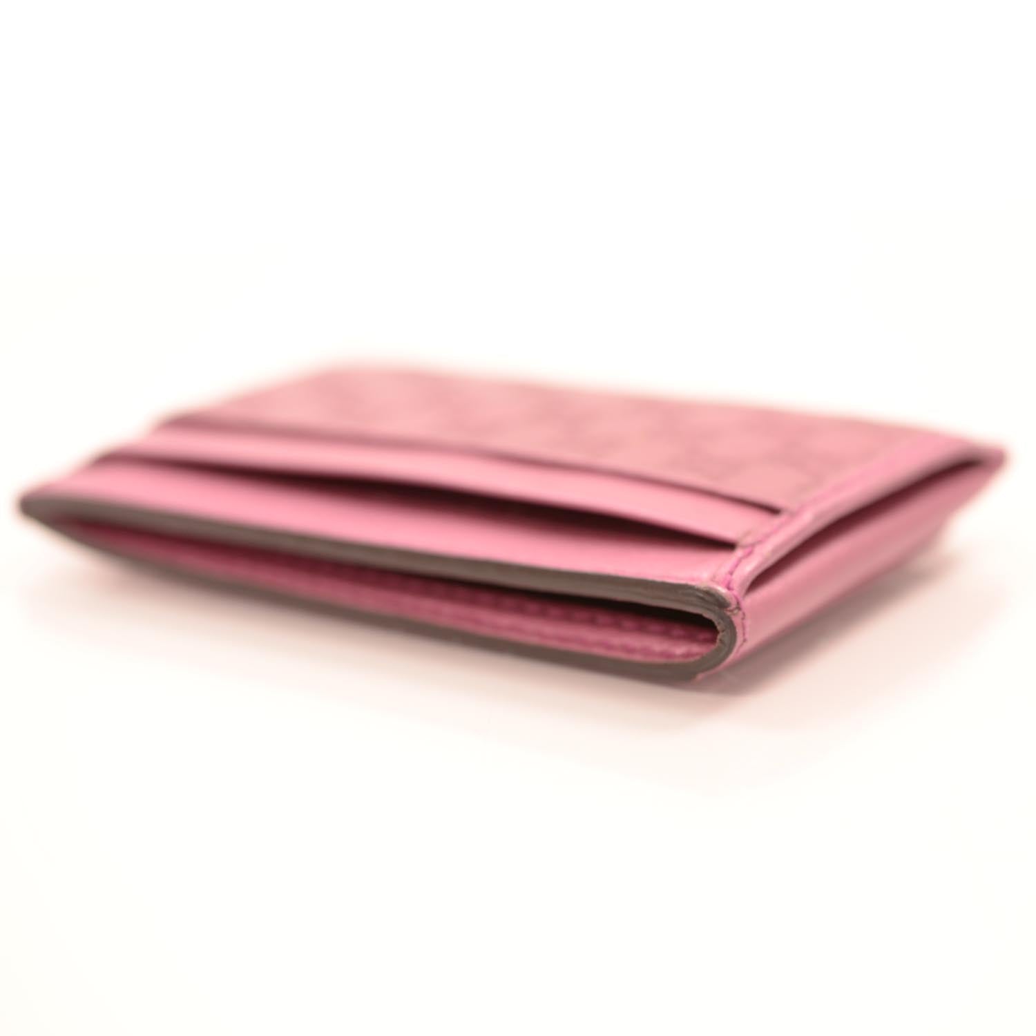 Gucci Microguccissima ID Window Card Holder Peonia Flower 3 of 6