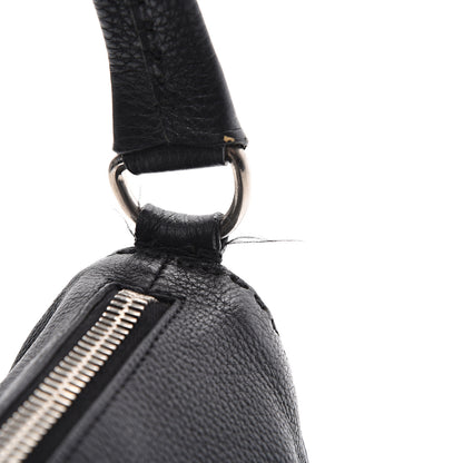 Prada Vitello Daino Shoulder Bag Black 10 of 12