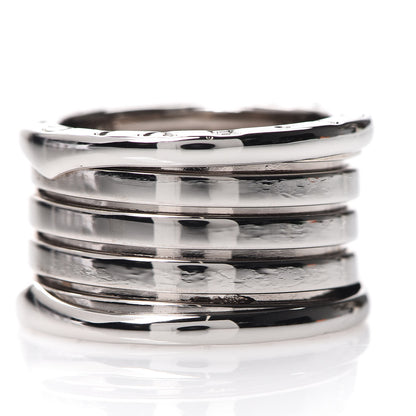Bulgari 18K White Gold B.Zero1 Five-Band Ring 53 6.25 4 of 4