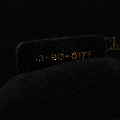 Christian Dior Lambskin Studded Medium Diorama Flap Bag Black 8 of 11