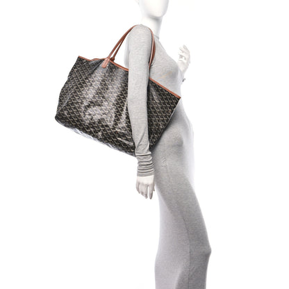 Goyard Goyardine Saint Louis GM Black Gold 2 of 13