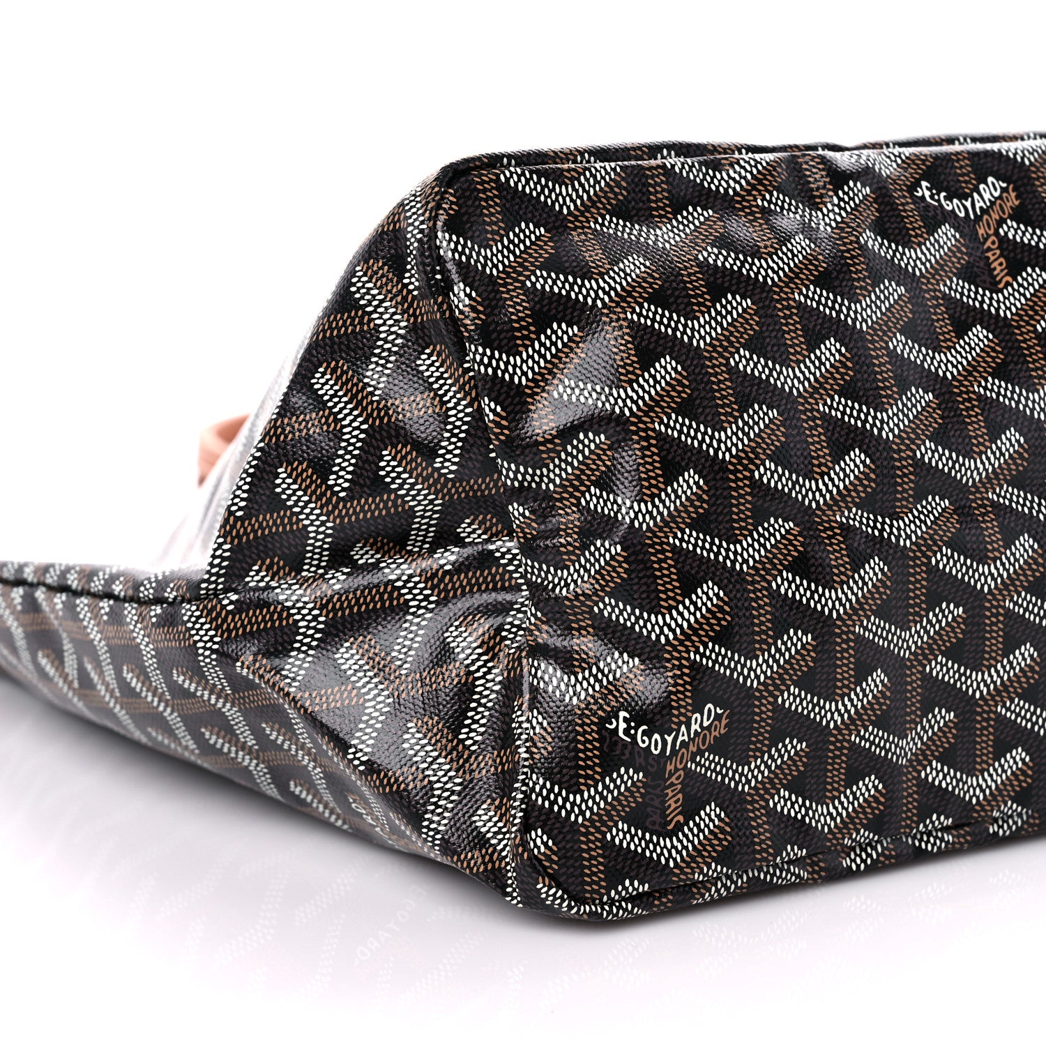Goyard Goyardine Saint Louis PM Black Gold 7 of 8
