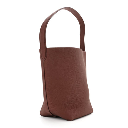The Row Grained Calfskin Small N/S Park Tote Cognac 3 of 9