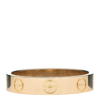 Cartier 18K Yellow Gold 3.5mm LOVE Wedding Band Ring 52 6 1 of 4