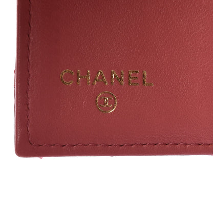 Chanel Lambskin Quilted Small Boy Flap Wallet Pink 5 of 11