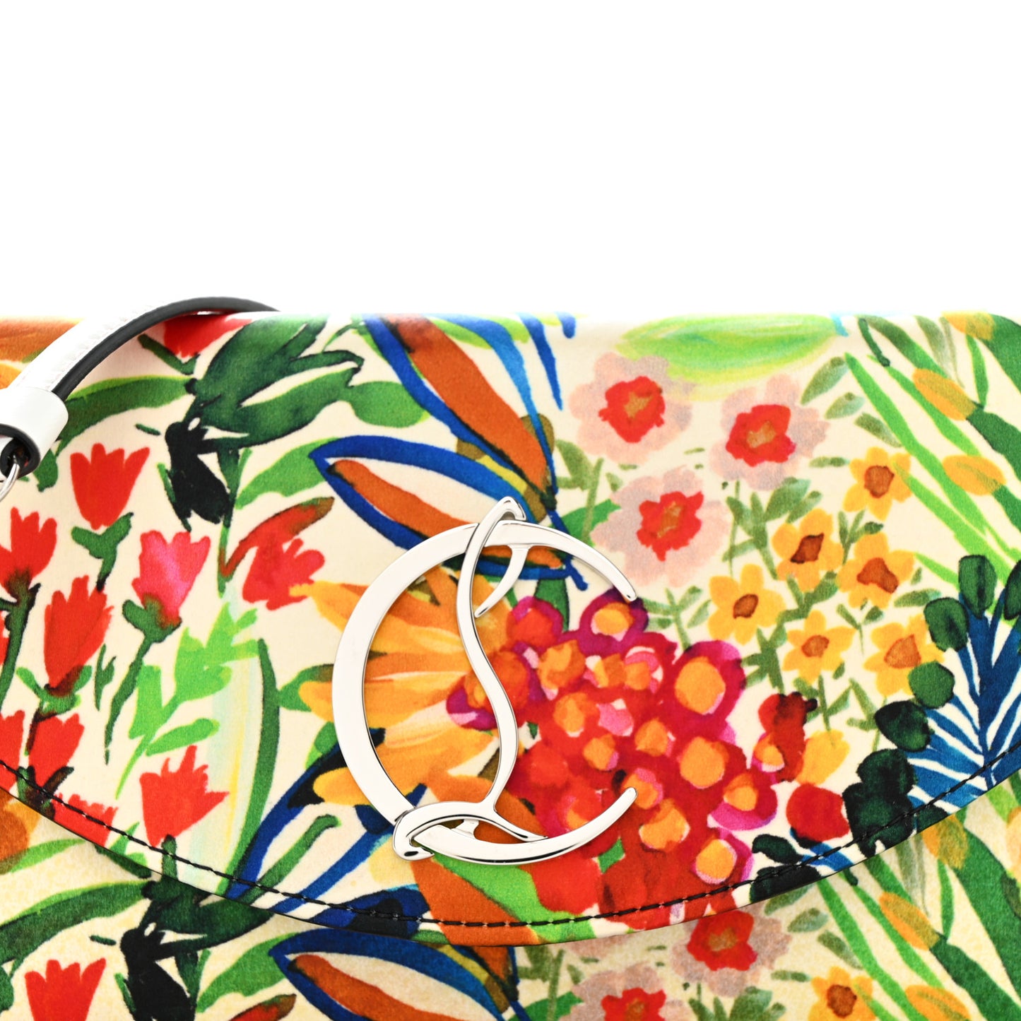 Satin Loubi54 Crossbody Clutch Multicolor