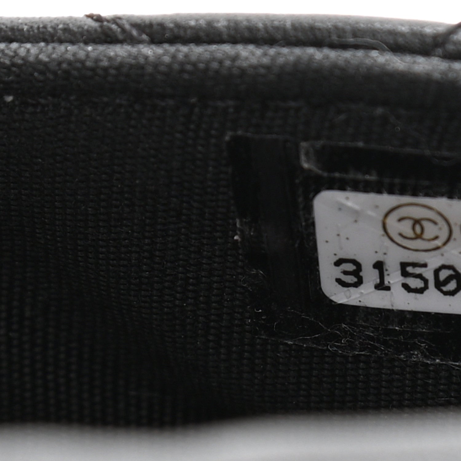 Chanel Calfskin Quilted Coco Mail Clutch With Chain Black 8 of 12