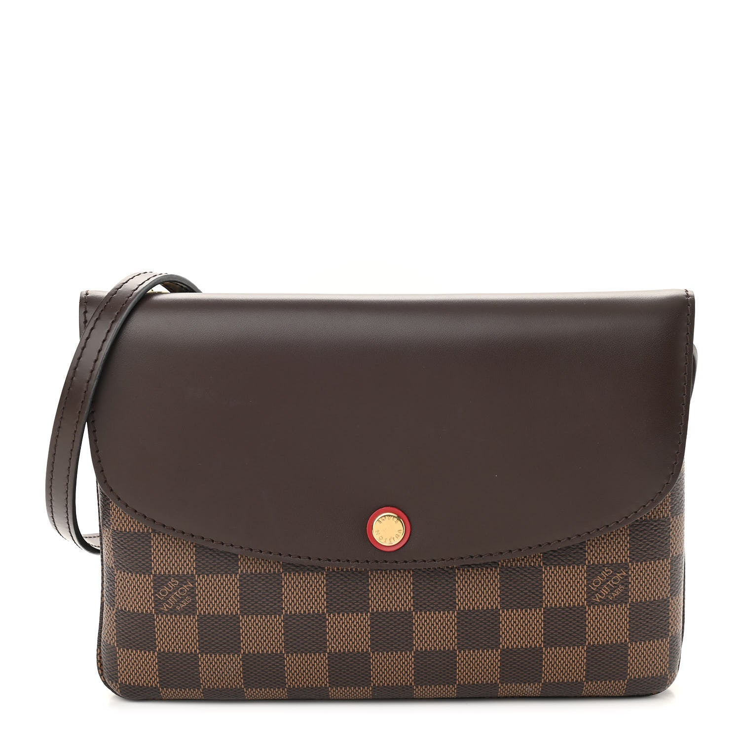 Louis Vuitton Damier Ebene Twice Cherry 1 of 11