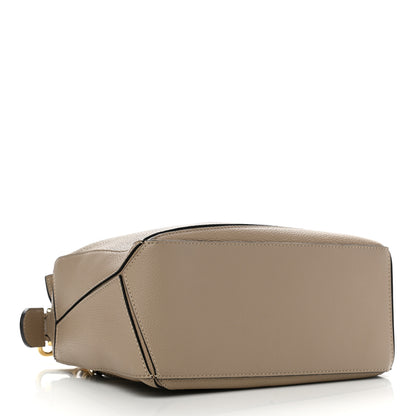 Loewe Grained Calfskin Small Puzzle Bag Sand 4 of 9