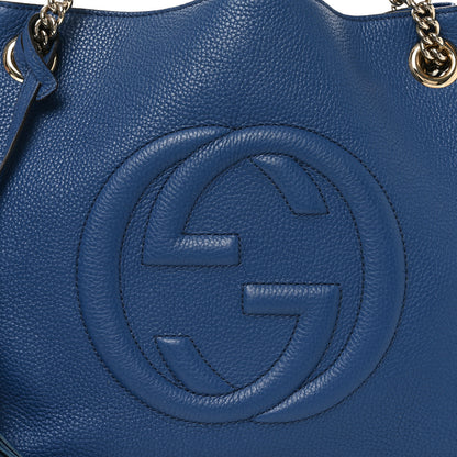 Gucci Cellarius Calfskin Medium Soho Chain Shoulder Bag Caspian 8 of 10