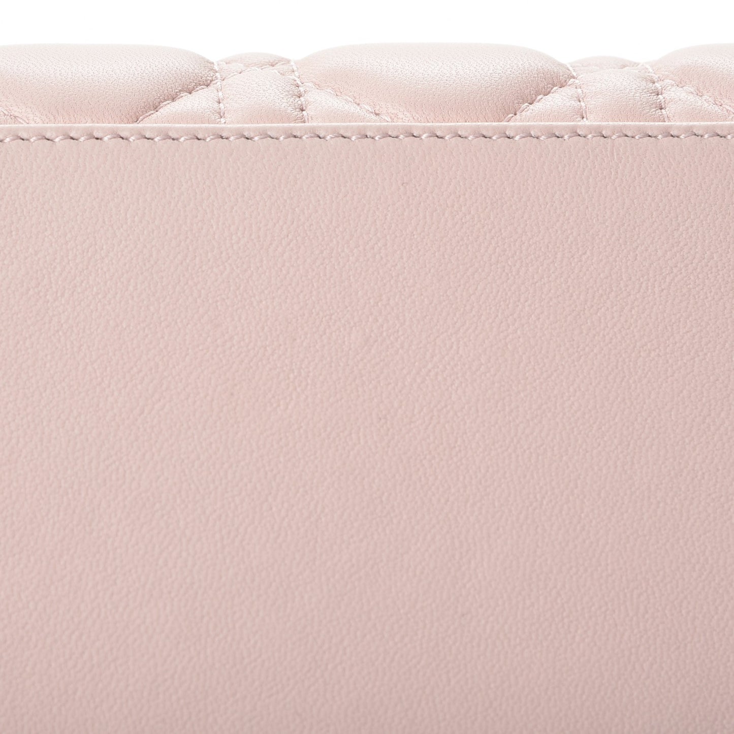 Lambskin Cannage Medium Lady Dior Light Pink